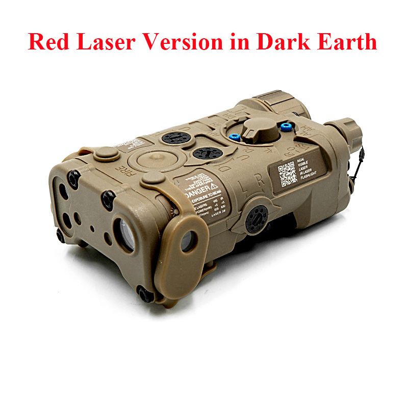 Red Laser in Dark Earth