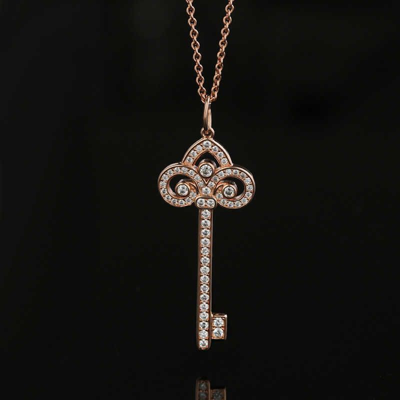 Medium 3.8cm Pendant Rose Gold