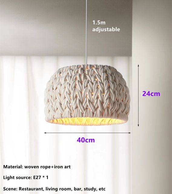 Diâmetro 40cm Luz natural -4000K