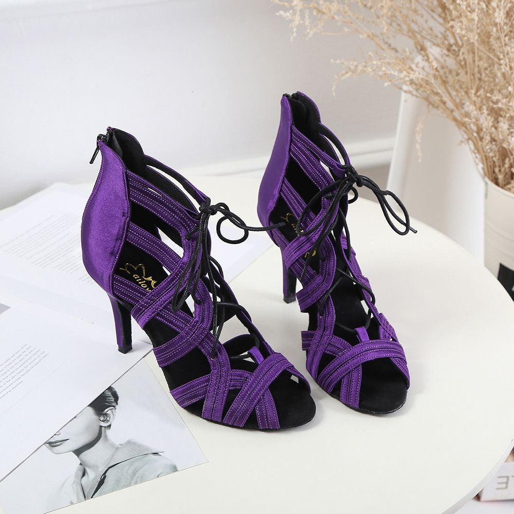 purple-10cm heel