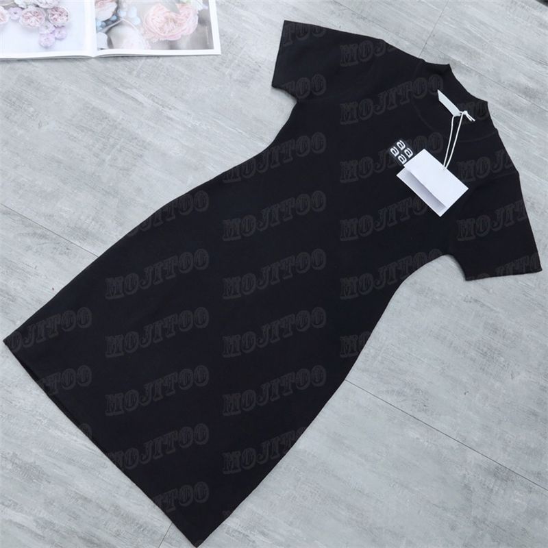 Short Sleeve Dress/Black