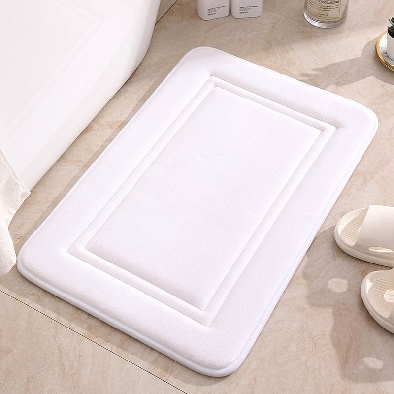 B-White Bath Mats-40x60cm