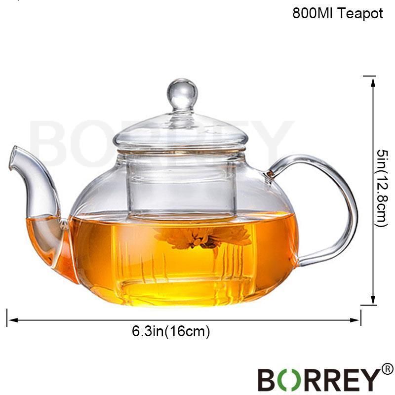 Flower Teapot 800 ml