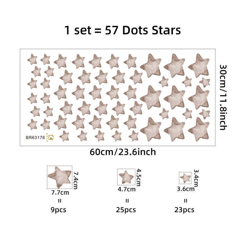 57Dots Brown Stars