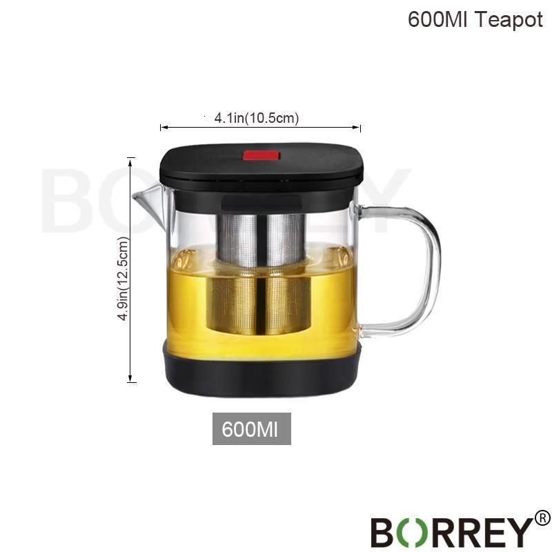 square pot 600ml