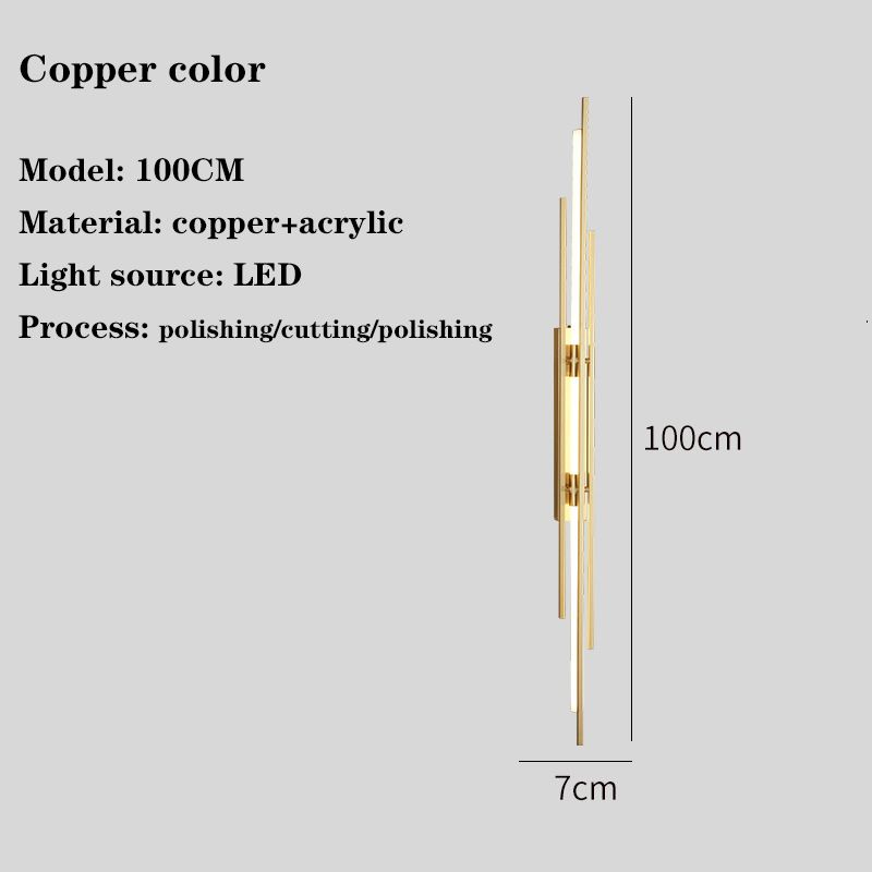 Koppar 100 cm porslin