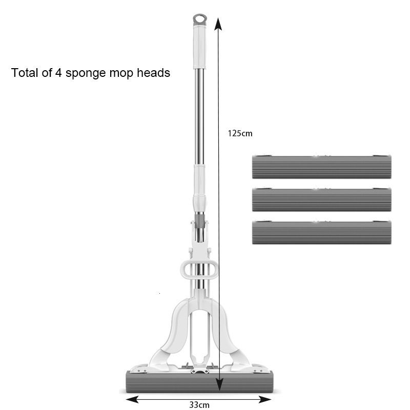 Total 4 têtes d'éponge