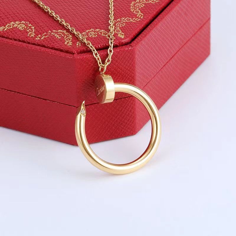 Gouden nagelketting