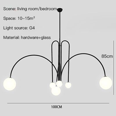 Schwarz-D100cm Weißes Licht