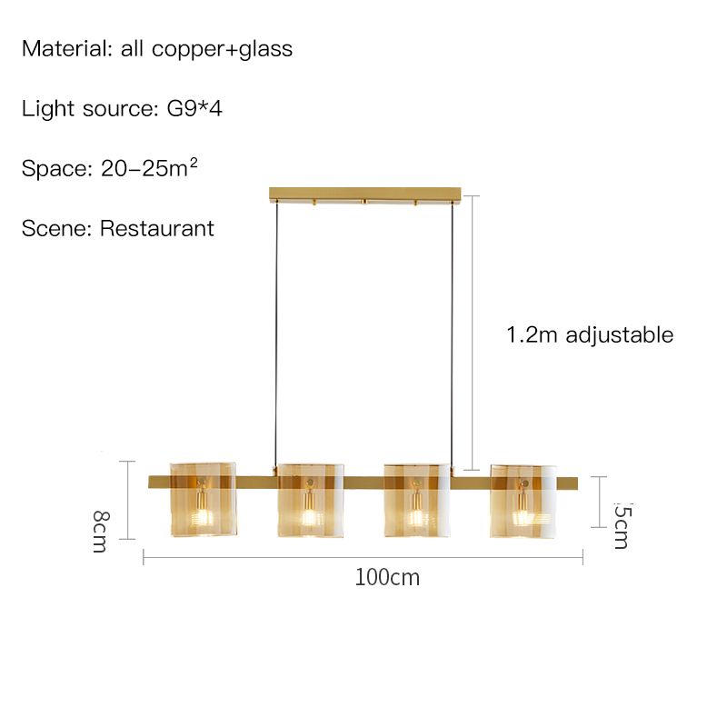 Gold-4 Light 90-260V ciepłe światło-3000k