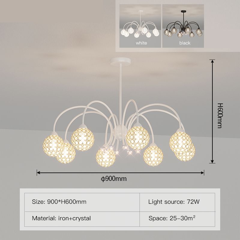 DF-001-8L Luce bianca oro-6000K