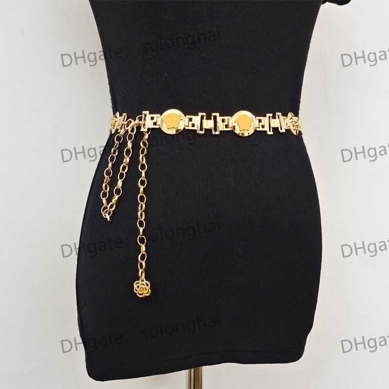 Designer Brand Luxury Womens Waist Belt Chain Style Fashionable And