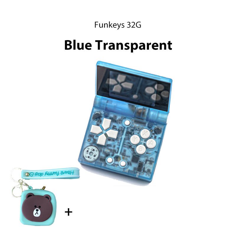 Bleu transparent