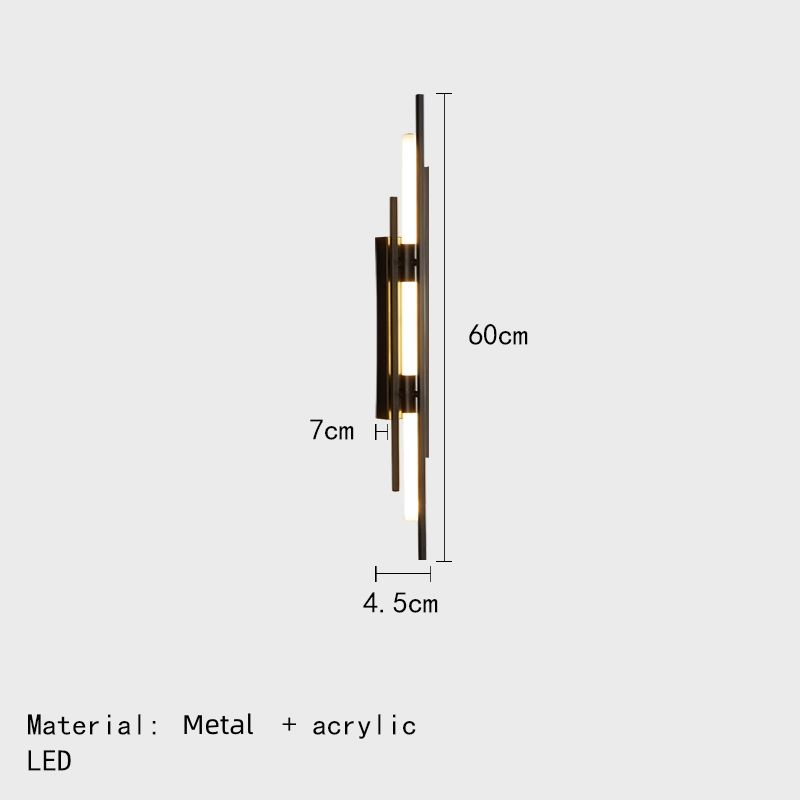 60cm-svart varmt ljus