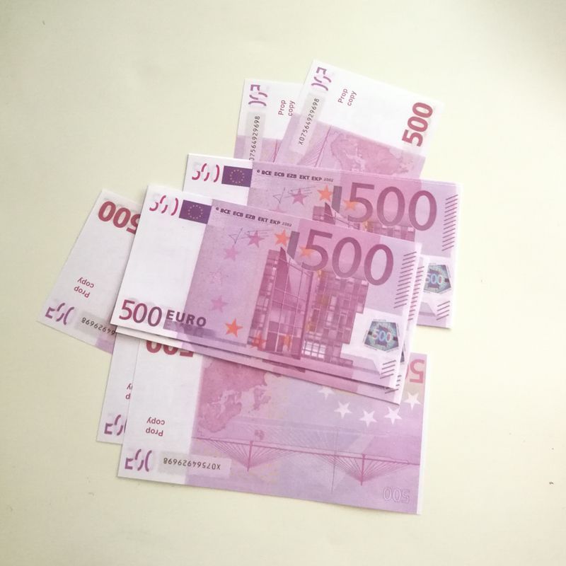 500 euros (3 paquete)