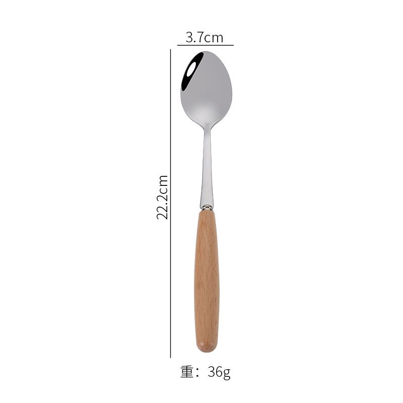 Large pointed spoon