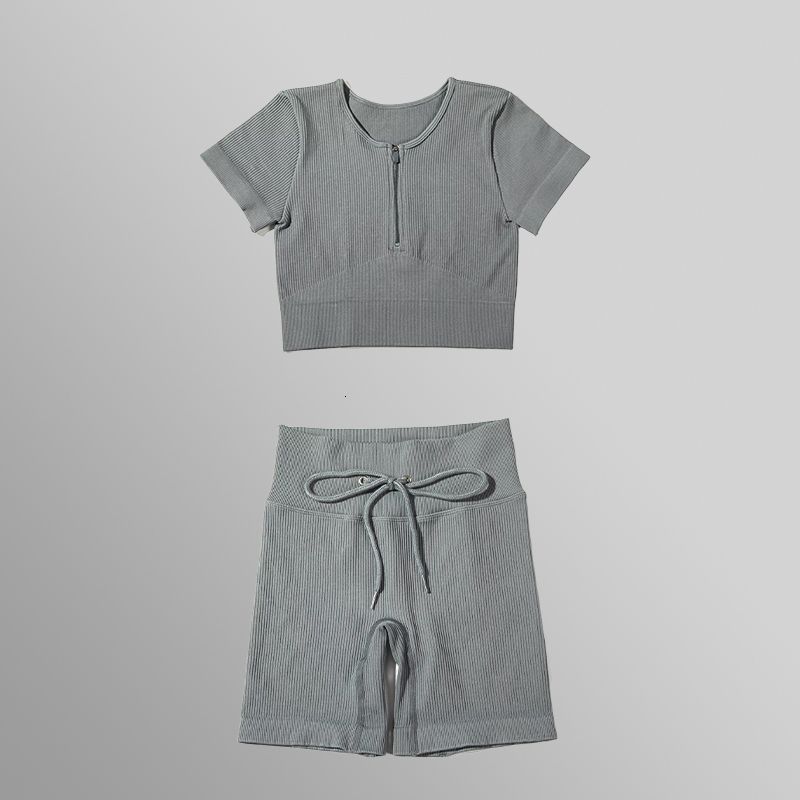 grey short