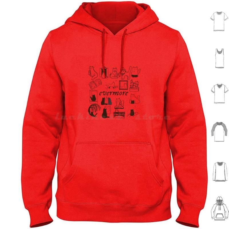 Coton-Hoodie-Rouge