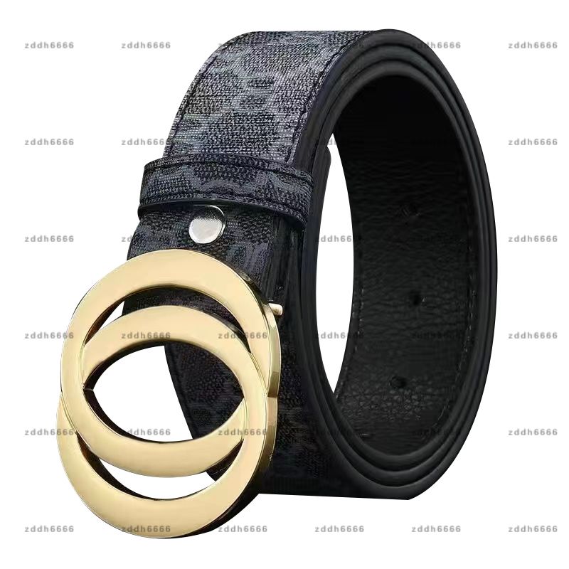 Black and blue with gold buckle