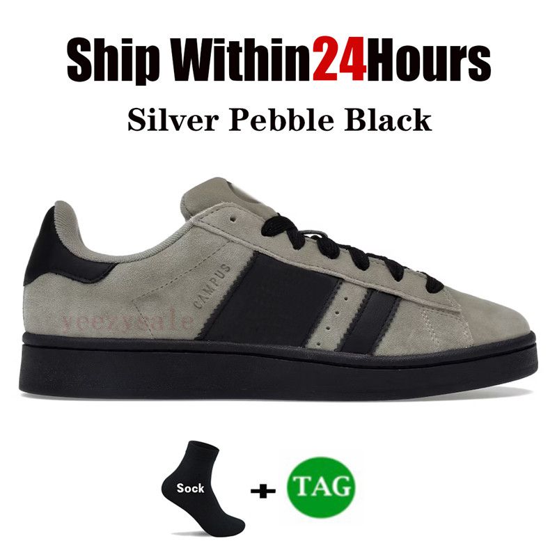 14 Silver Pebble Black