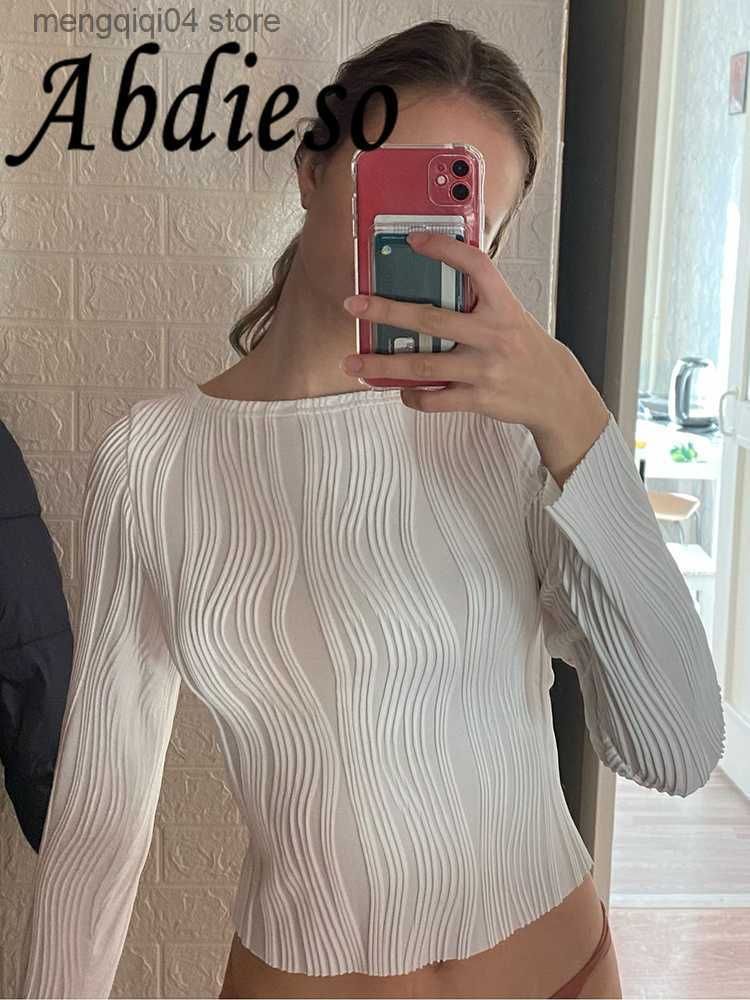 white o-neck