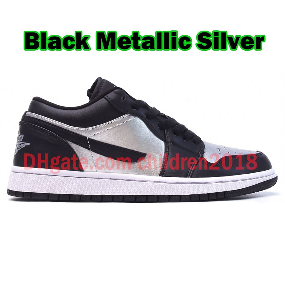 #36 Black Metallic Silver