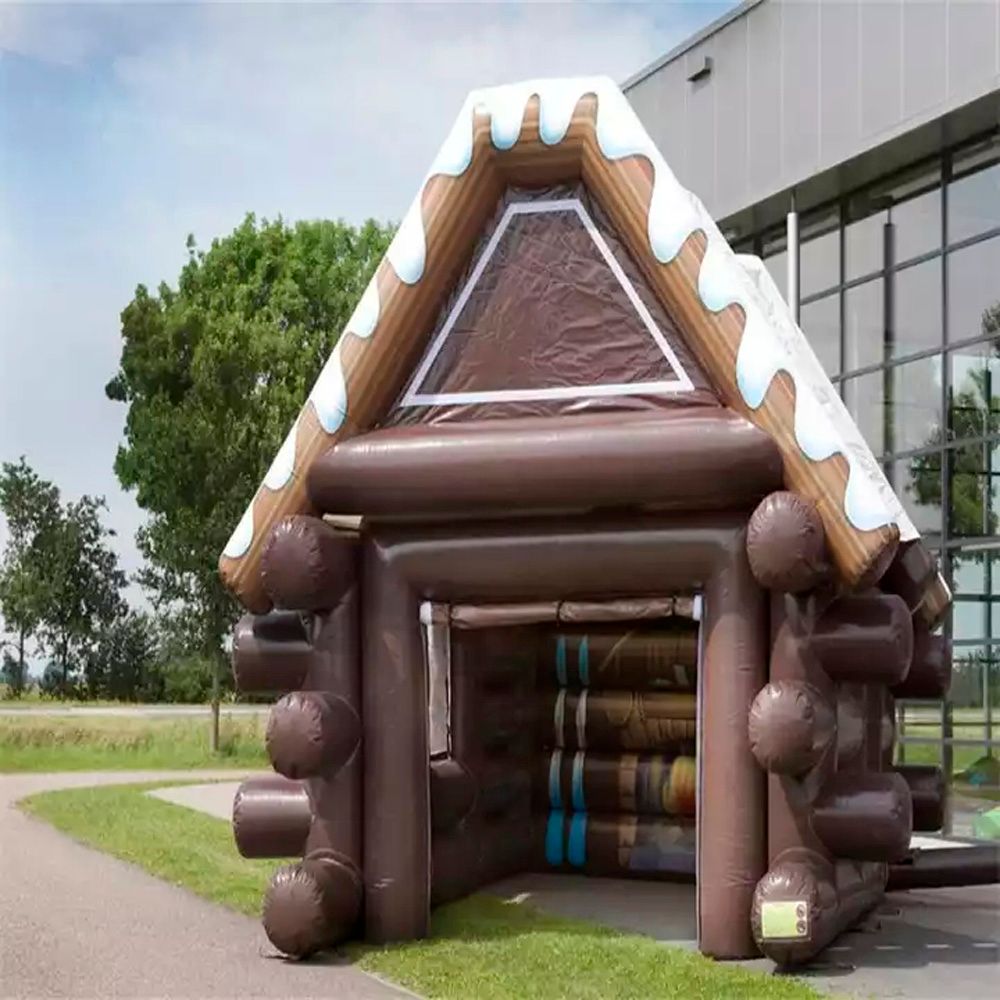 Commercial Inflatable Ski Hut Tent Backyard Party Event Tents