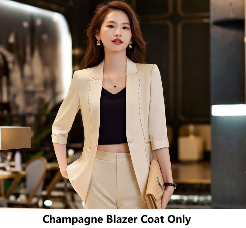 Blazer champanhe