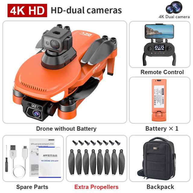 Plecak Orange 4K HD 1B