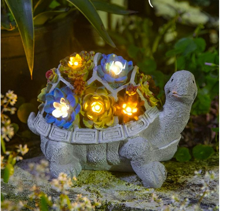 Garden turtle decor