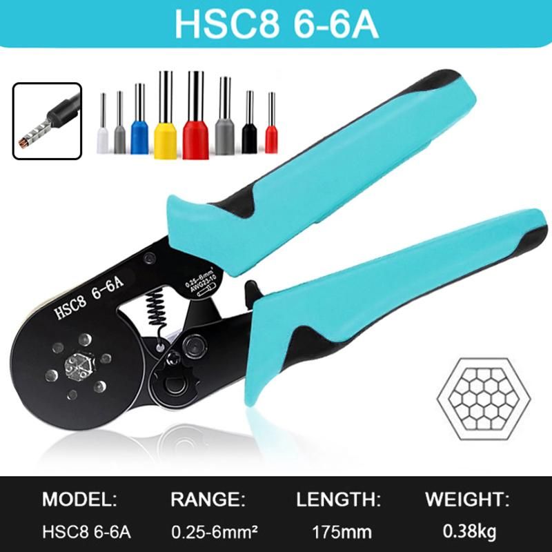 HSC8 6-6A Pliers-6.89x2,56 дюймов