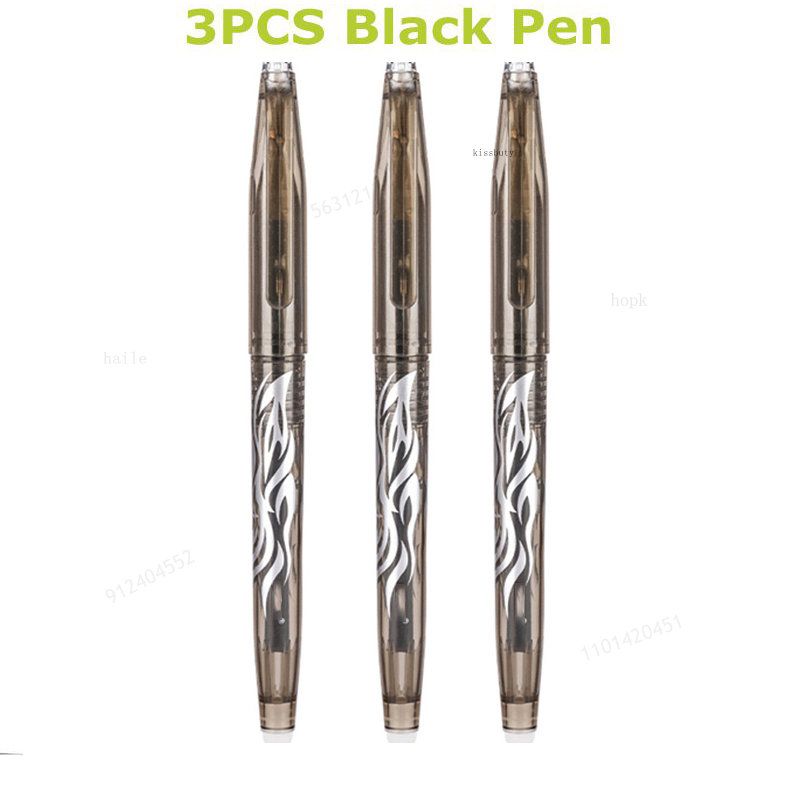 3PCS Black Pen