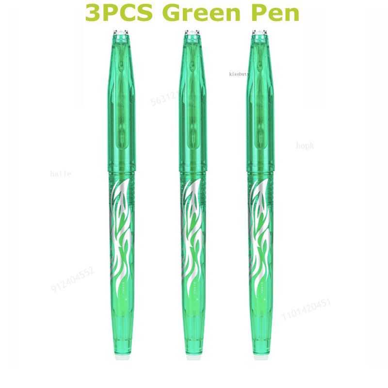 3PCS Green Pen