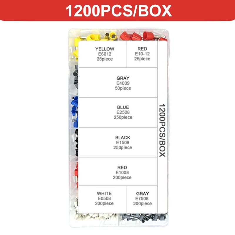 Terminals 1200pcs-6.89x2.56 inches