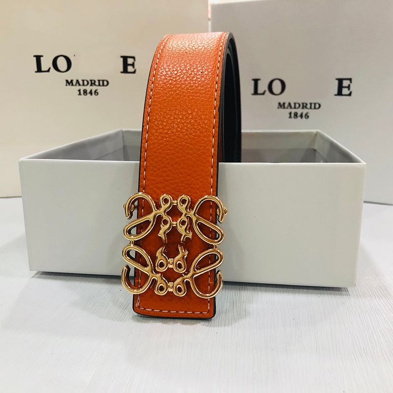 Orange + Gold Buckle