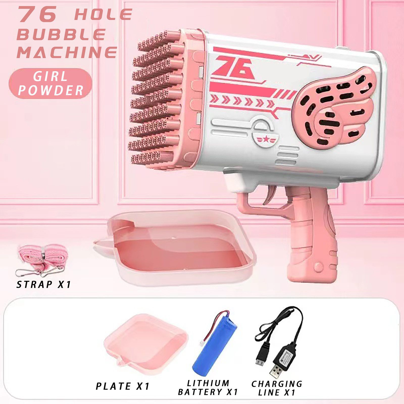 Pink 76 Holes