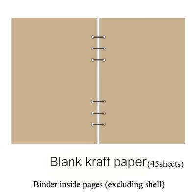 Бланк Крафт-бумага-А5