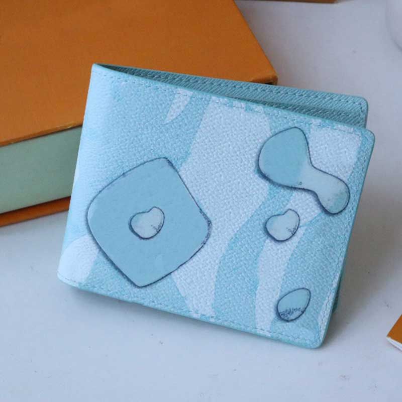 Sky blue-wallet