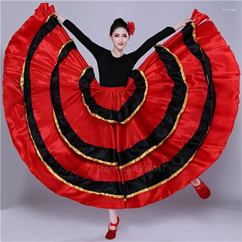 Spanish Flamenco Dance Dress For Women 360 720 Degree Performance