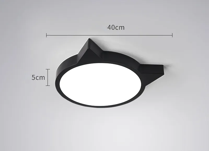 noir 40cm RC dimmable