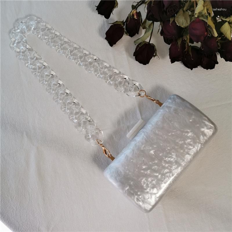 White Acrylic Chain