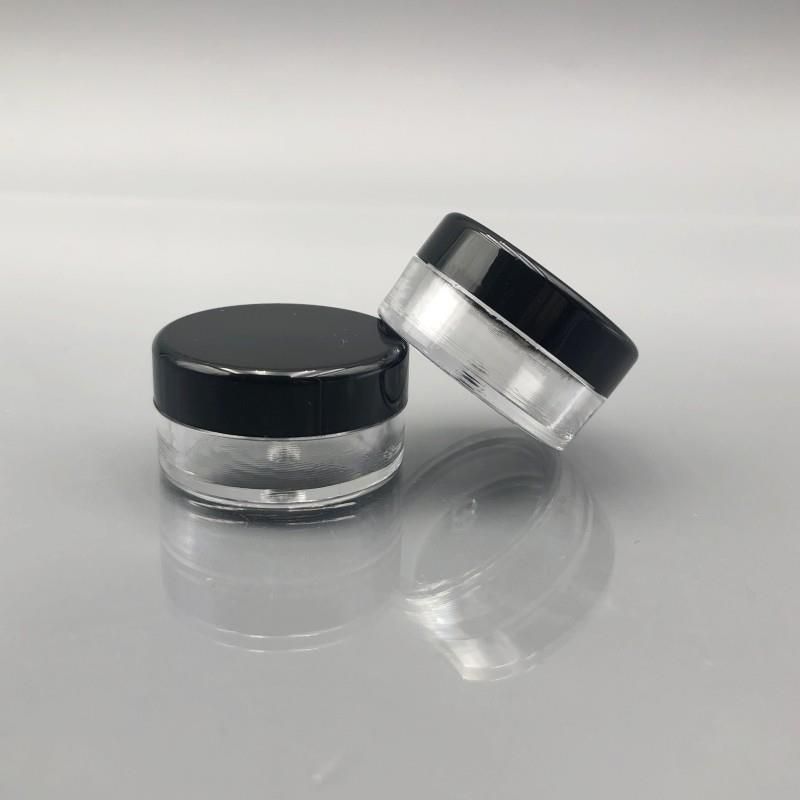 5G Black Cap Clear Bottle