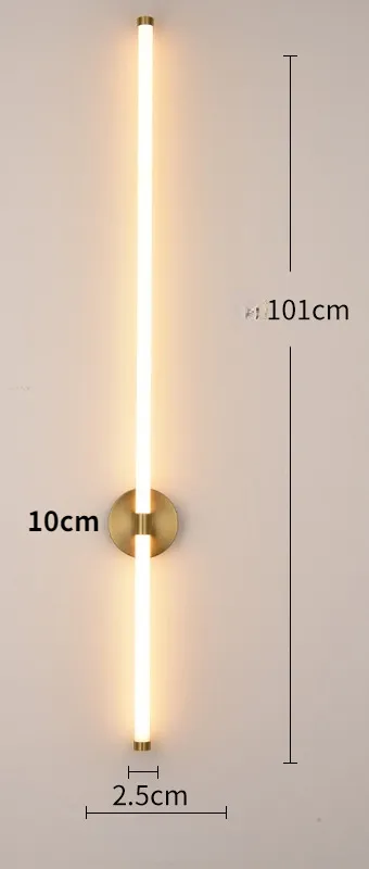 Lang 100 cm warm licht