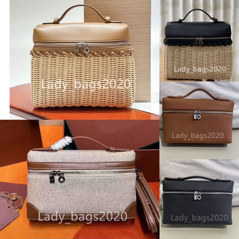 Loro Piana L19 Lunch Box Bag LP Women Bamboo Woven Bag Designer Makeup Bag  Genuine Leather Handbags Canvas Ostrich Stranded Handbag Two Way Shoulder  Crossbody From Lady_bags2020, $65.78