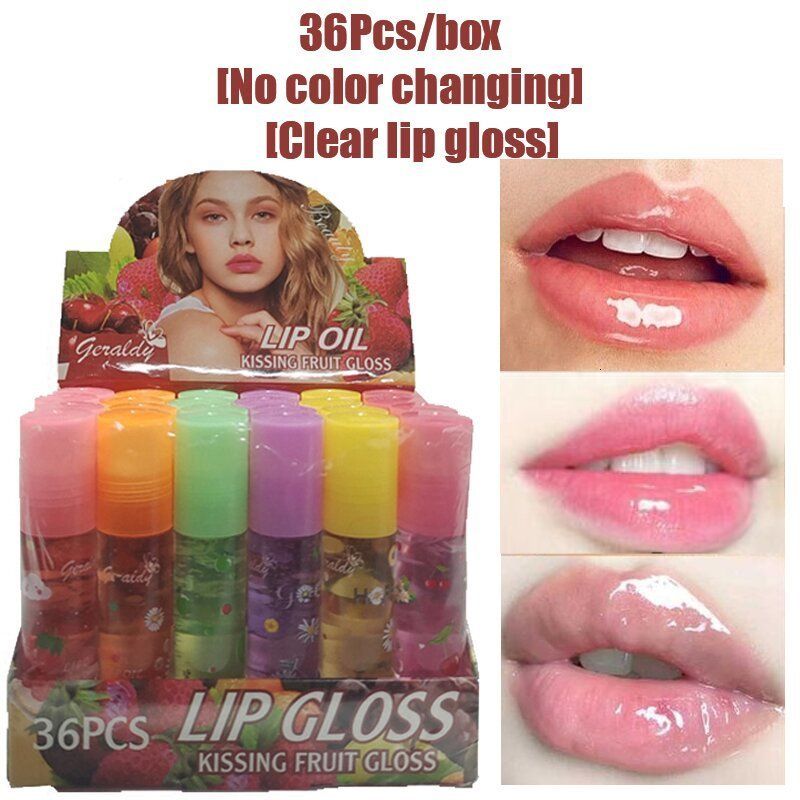 36PCS Daisy Lip Oil