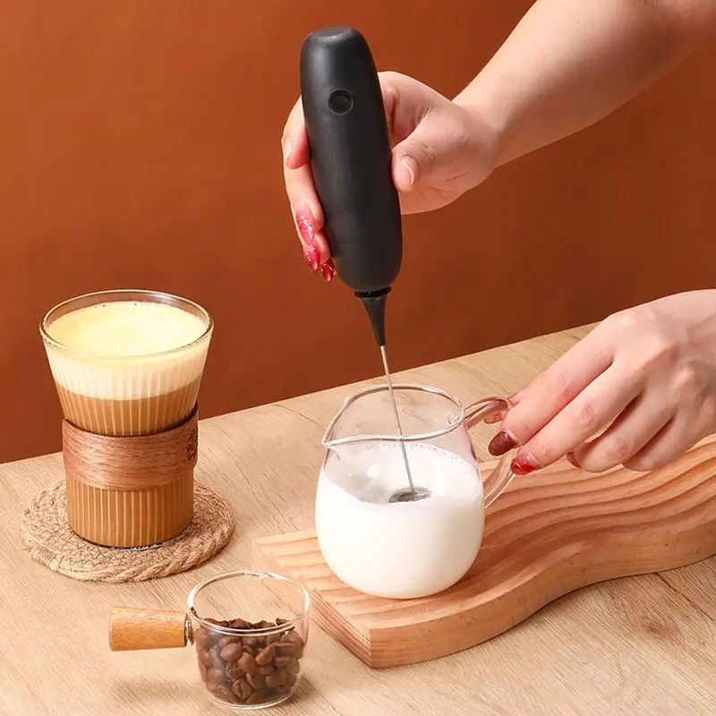 1PC Electric Milk Frother Coffee Frother Foamer Whisk Mixer