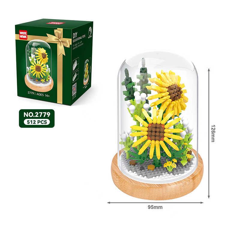 Sunflower with Box