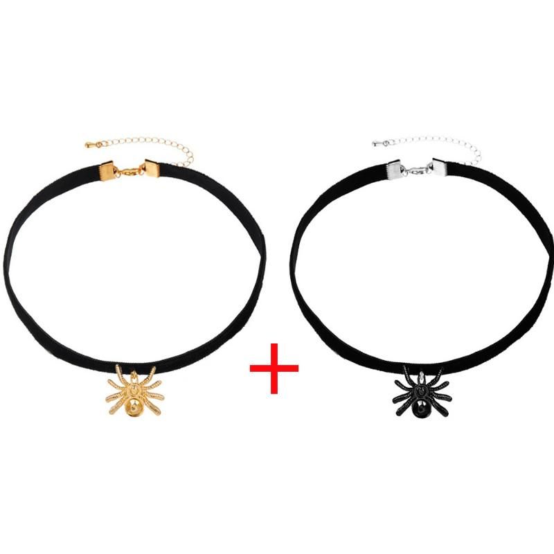 Conjunto de collar de araña