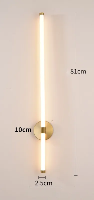 Lang 80 cm warm licht