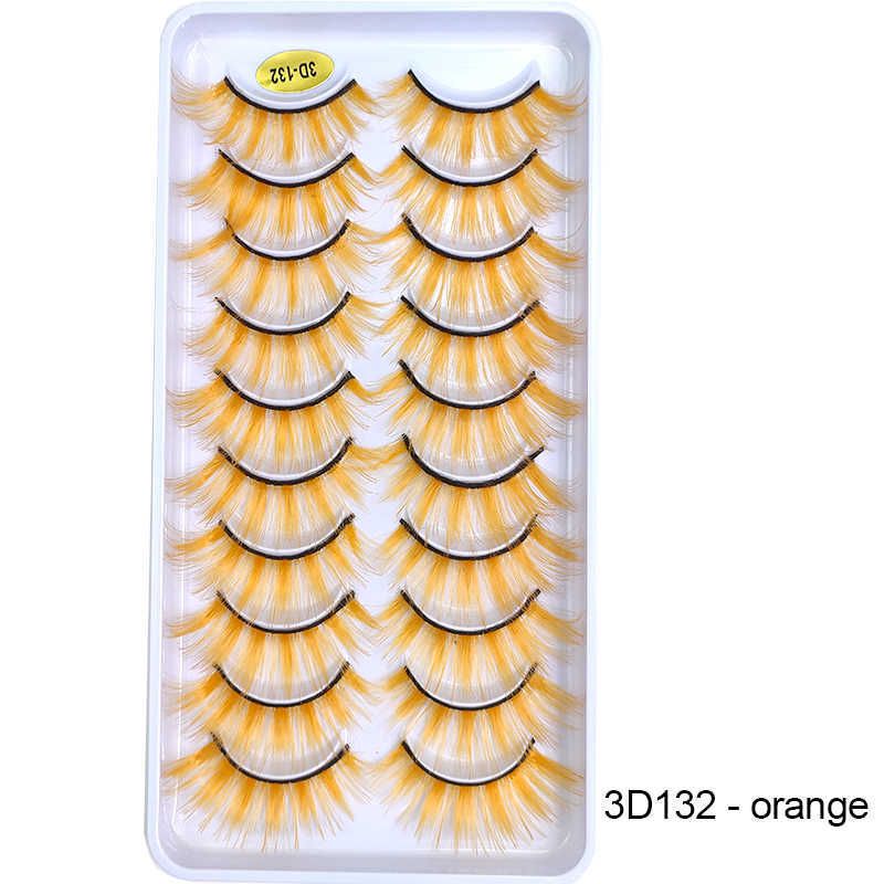 10 paires orange